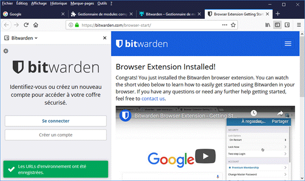 Bouton connexion