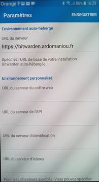 Serveur App